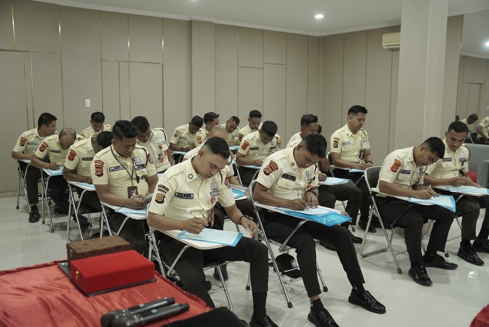 Foto Ujian Seleksi Security Jannata 4